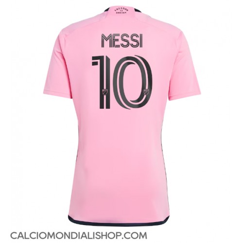 Maglie da calcio Inter Miami Lionel Messi #10 Prima Maglia 2024-25 Manica Corta